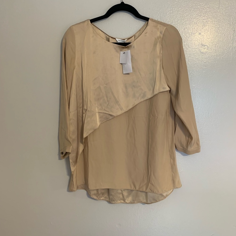 Club Monaco Layered Silk Blouse